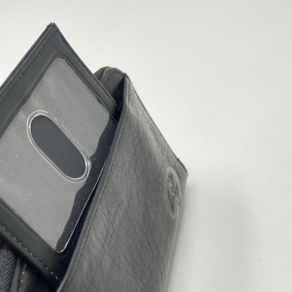 Buxton RFID Julia Heiress Double Zip Around Leather Wallet Black - Picture 6 of 8